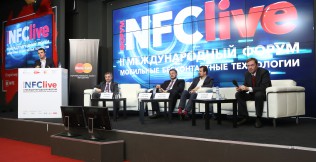 Center of corporate technologies presented its contactless innovations at forum “NFC Live 2015. Mobile contactless technologies”.