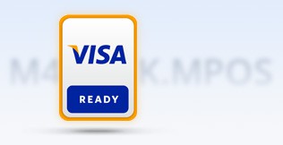 M4Bank.MPOS is Visa Ready